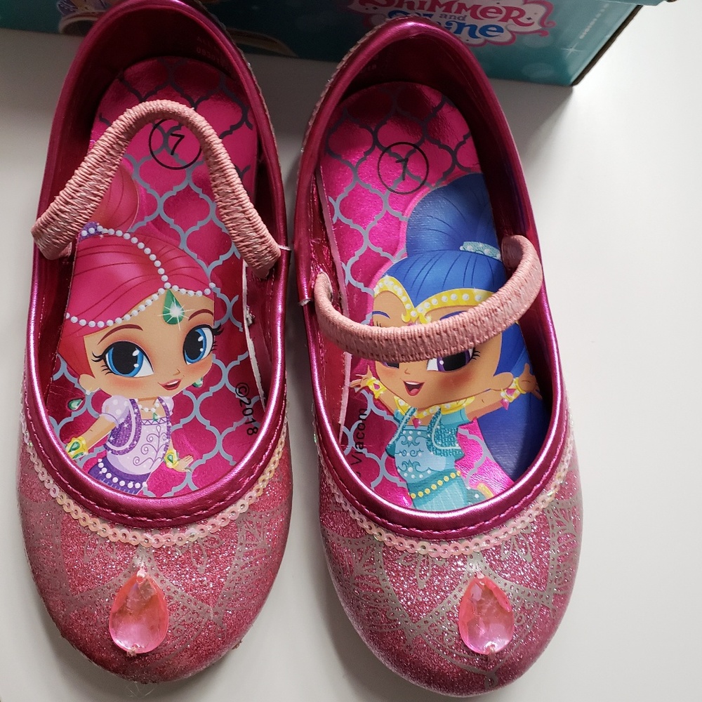 Shimmer shine toddler shoes